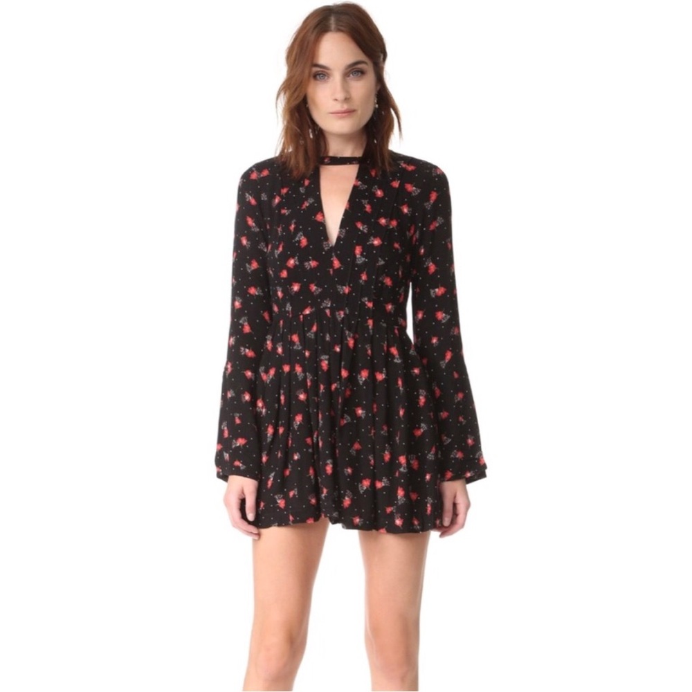 Tegan mini boho cut out dress by Free People